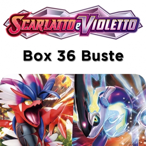 Display 36 Buste (Booster box) Scarlatto e Violetto - Pokemon (ITA)