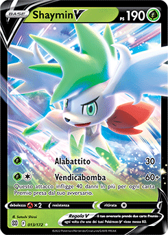 013/172 Shaymin V - italiano (ITA) – Near mint/MINT - Astri lucenti