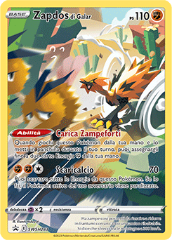 Scatola da collezione set Zenit Regale - Zapdos di Galar - ITA- Pokémon