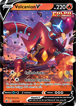 025/198 Volcanion V - italiano (ITA) – Near mint/MINT - Regno Glaciale